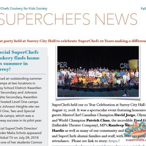  SuperChefs News Fall 2018 