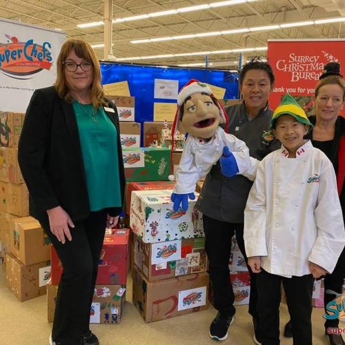  SuperChefs and Surrey Christmas Bureau partners to provide holiday baking kits for Surrey families 