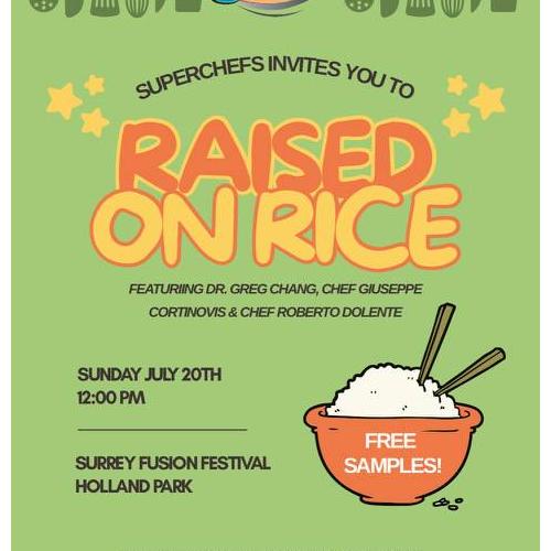 SuperChefs invites you to Raised On Rice   SuperChefs invites you to Raised On Rice